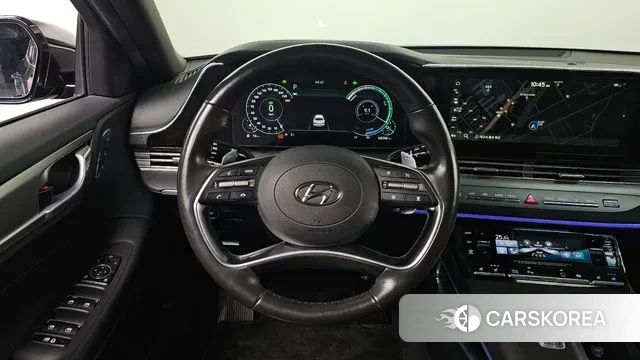 Hyundai The New Grandeur IG Hybrid 2020 Черный из Кореи, фото 4