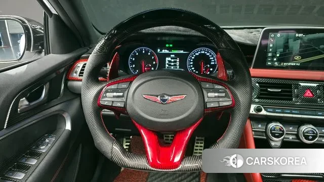 Genesis G70 2018 Белый двухцветный из Кореи, фото 4