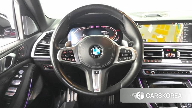 BMW X7 (G07) 2021 Черный из Кореи, фото 4
