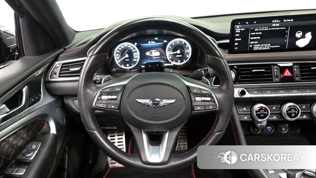 Genesis The New G70 2022 Черный из Кореи, фото 4