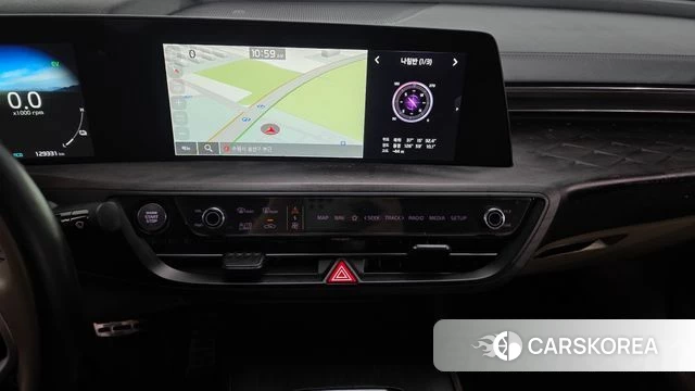 Kia K8 Hybrid 2022 Черный из Кореи, фото 4