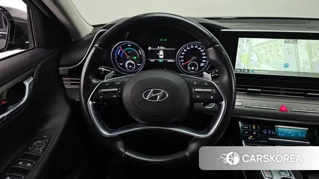 Hyundai The New Grandeur IG Hybrid 2021 Серый из Кореи, фото 4