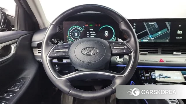 Hyundai The New Grandeur IG Hybrid 2020 Черный из Кореи, фото 4