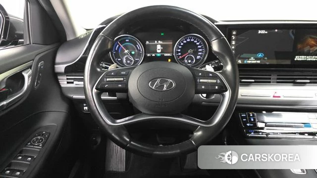 Hyundai The New Grandeur IG Hybrid 2020 Серый из Кореи, фото 4