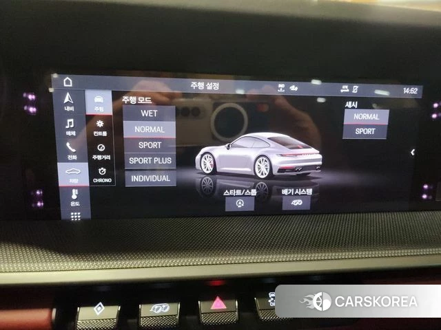 Porsche 911(992) 2020 Серебристо-серый из Кореи, фото 4