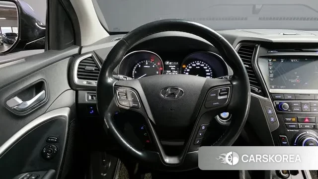 Hyundai Santa Fe The Prime 2018 Синий из Кореи, фото 4