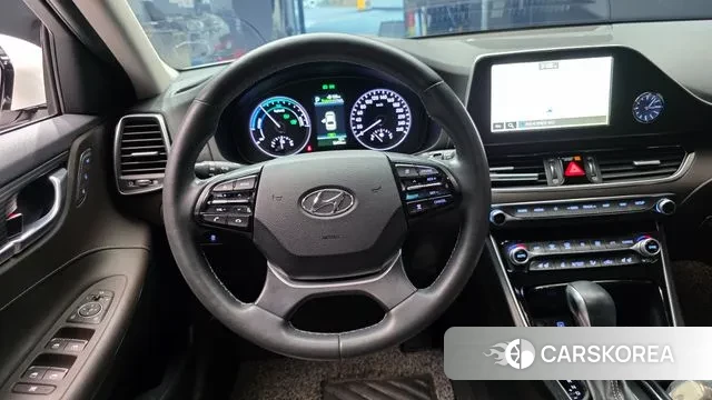 Hyundai Grandeur IG Hybrid 2019 Белый из Кореи, фото 4