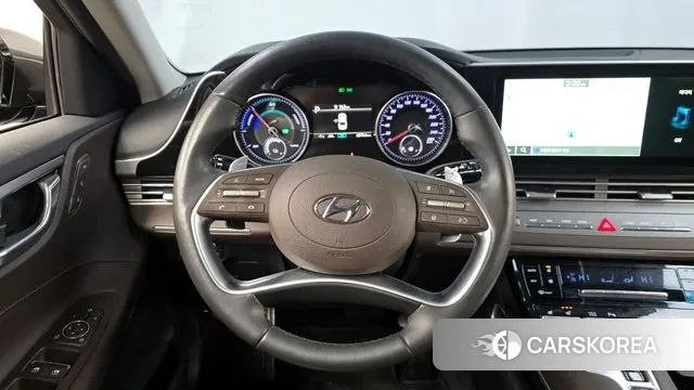 Hyundai The New Grandeur IG Hybrid 2021 Серый из Кореи, фото 4