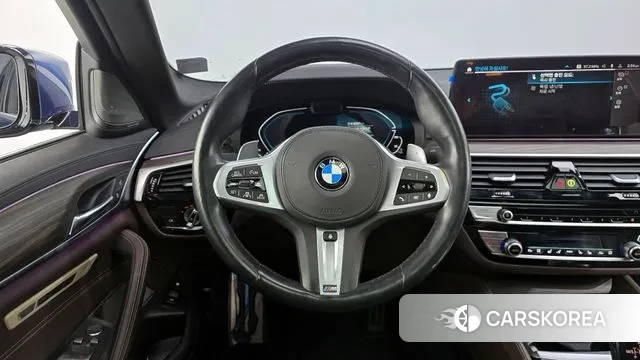 BMW 5 Series (G30) 2021 Синий из Кореи, фото 4