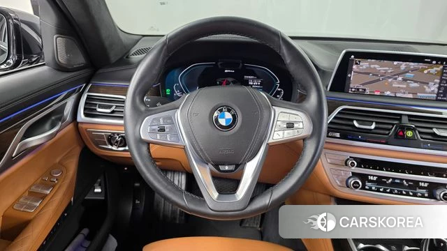 BMW 7 Series (G11) 2021 Черный из Кореи, фото 4
