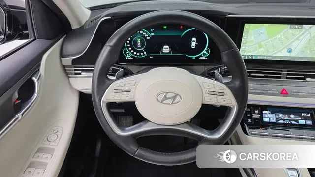 Hyundai The New Grandeur IG Hybrid 2021 Черный из Кореи, фото 4