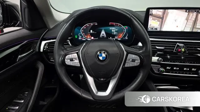 BMW 5 Series (G30) 2021 Черный из Кореи, фото 4