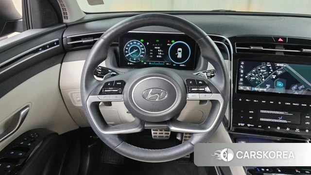 Hyundai Tucson Hybrid (NX4) 2020 Серый из Кореи, фото 4