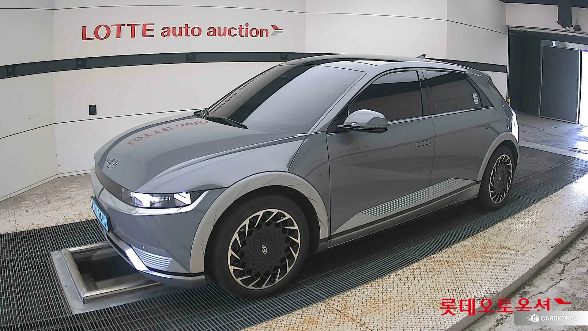 Hyundai IONIQ 5 2022 Galactic Grey Metallic из Кореи, фото 4