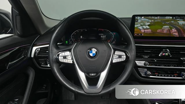 BMW 5 Series (G30) 2022 Черный из Кореи, фото 4