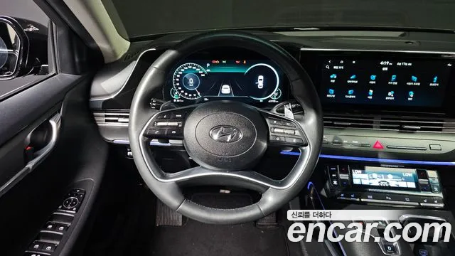 Hyundai The New Grandeur IG Hybrid 2021 Черный из Кореи, фото 4