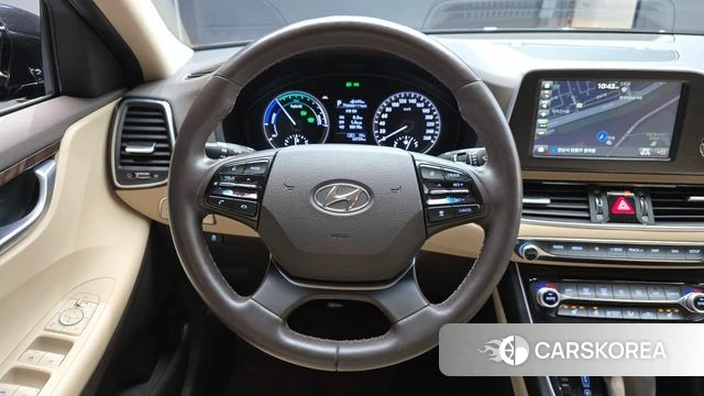 Hyundai Grandeur IG Hybrid 2018 Черный из Кореи, фото 4