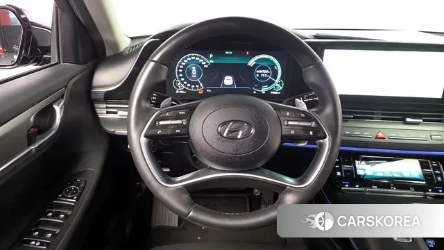 Hyundai The New Grandeur IG Hybrid 2022 Черный из Кореи, фото 4