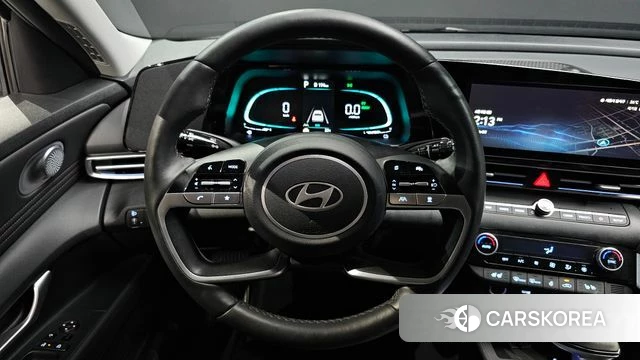 Hyundai The New Avante Hybrid (CN7) 2025 Белый из Кореи, фото 4