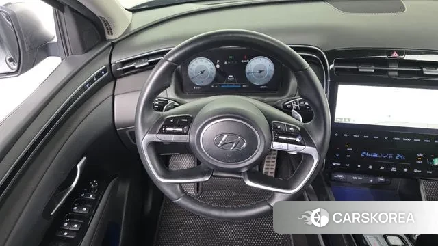 Hyundai The New Tucson (NX4) 2022 Темно-зеленый из Кореи, фото 4