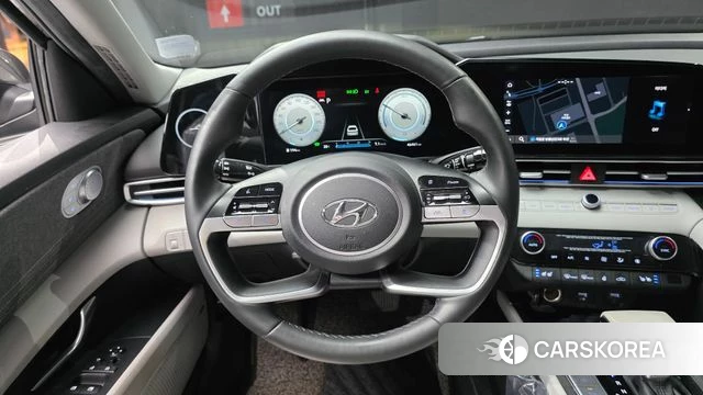 Hyundai Avante Hybrid (CN7) 2021 Серый из Кореи, фото 4