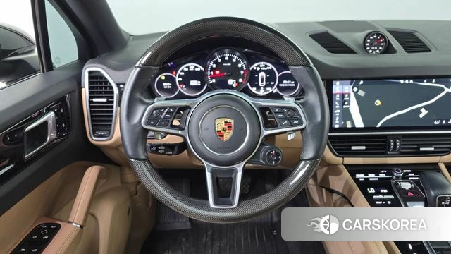 Porsche Cayenne (PO536) 2020 Черный из Кореи, фото 4