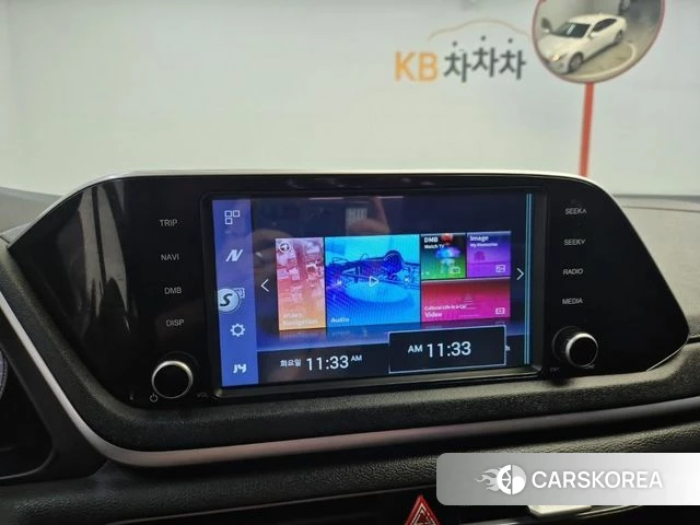 Hyundai Sonata (DN8) 2019 Белый из Кореи, фото 4
