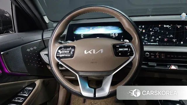 Kia K8 Hybrid 2024 Черный из Кореи, фото 4