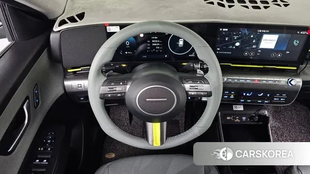 Hyundai Kona (SX2) 2024 Светло-зеленый из Кореи, фото 4