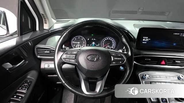 Hyundai The New Santa Fe 2021 Белый из Кореи, фото 4