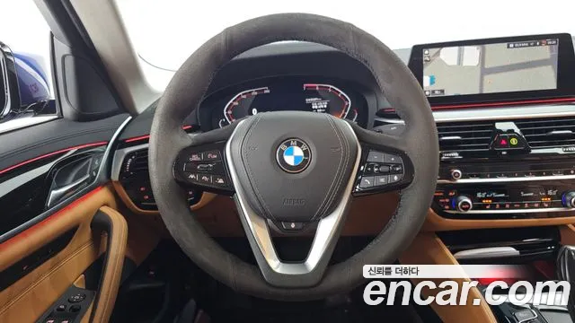 BMW 5 Series (G30) 2020 Синий из Кореи, фото 4