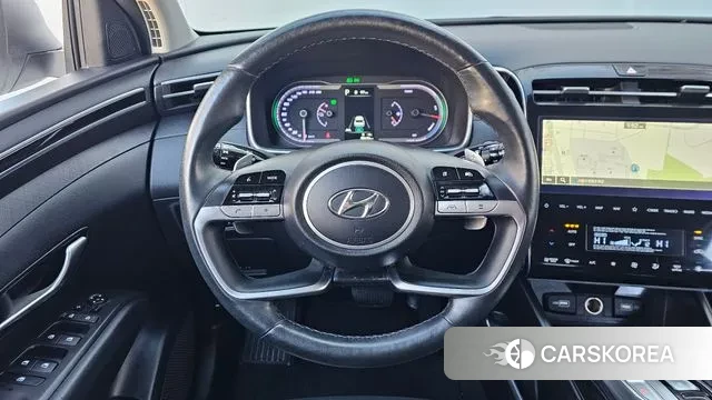Hyundai Tucson Hybrid (NX4) 2021 Белый из Кореи, фото 4