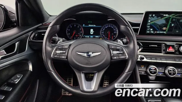 Genesis G70 2019 Черный из Кореи, фото 4