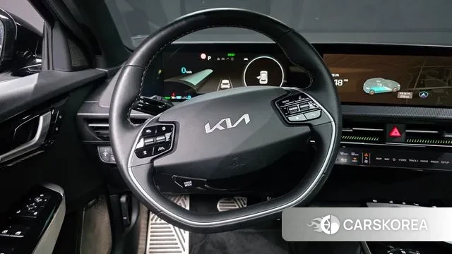Kia EV6 2023 Синий из Кореи, фото 4