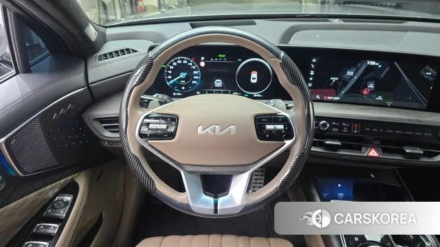 Kia K8 Hybrid 2023 Серебристо-серый из Кореи, фото 4