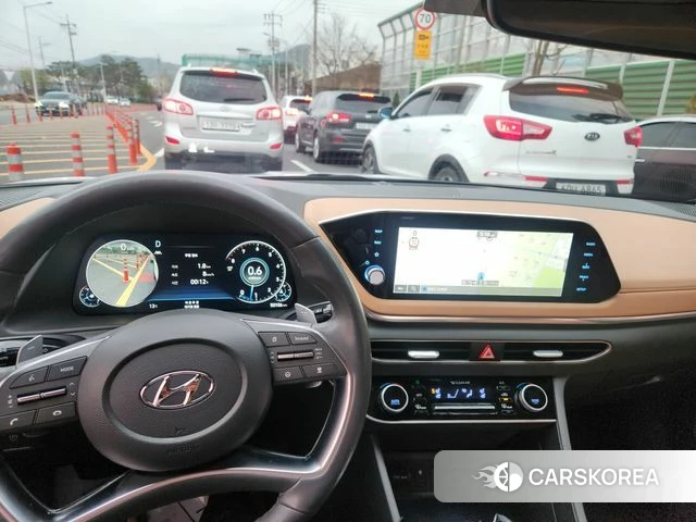 Hyundai Sonata (DN8) 2019 Белый из Кореи, фото 4