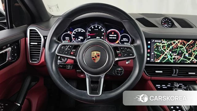 Porsche Cayenne (PO536) 2022 Черный из Кореи, фото 4