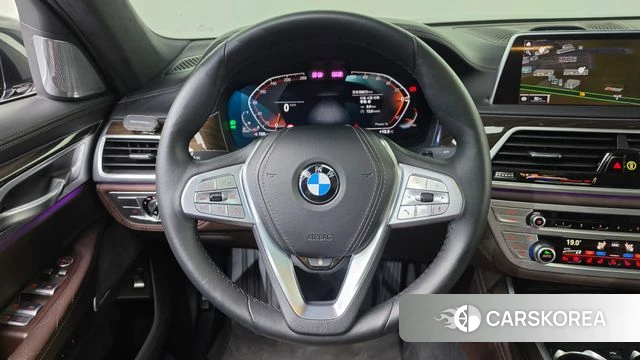 BMW 7 Series (G11) 2022 Черный из Кореи, фото 4