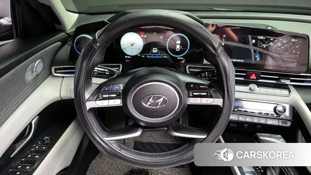 Hyundai Avante Hybrid (CN7) 2021 Серый из Кореи, фото 4