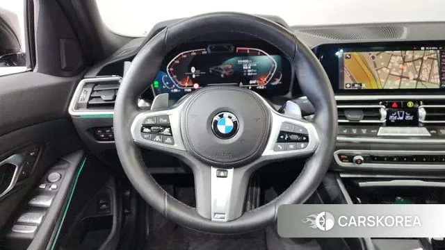 BMW 3 Series (G20) 2022 Черный из Кореи, фото 4