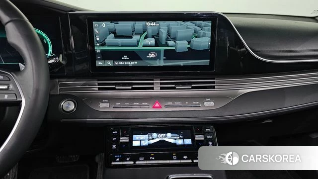 Hyundai The New Grandeur IG Hybrid 2022 Белый из Кореи, фото 4