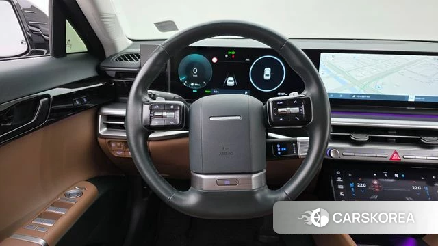 Hyundai Grandeur Hybrid (GN7) 2023 Черный из Кореи, фото 4