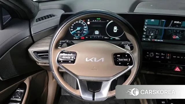 Kia K8 Hybrid 2021 Белый из Кореи, фото 4