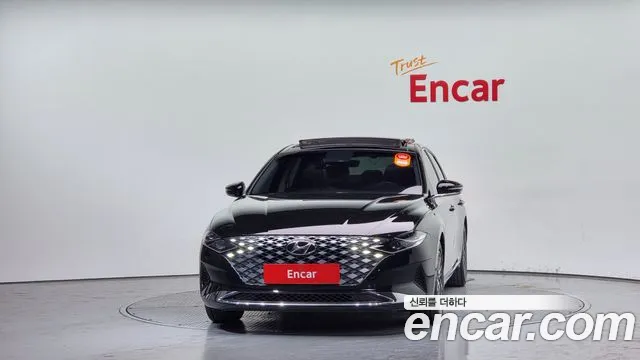 Hyundai The New Grandeur IG 2021 Черный из Кореи, фото 4