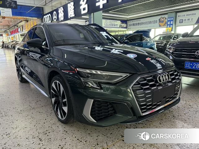 Audi A3 2023 Зеленый из Китая, фото 4
