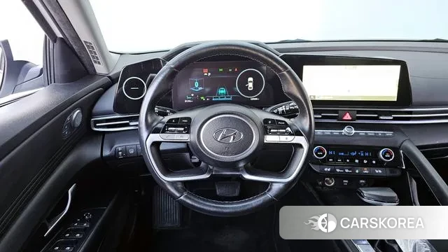 Hyundai Avante Hybrid (CN7) 2020 Белый из Кореи, фото 4