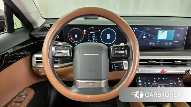Hyundai Grandeur Hybrid (GN7) 2023 Черный из Кореи, фото 4