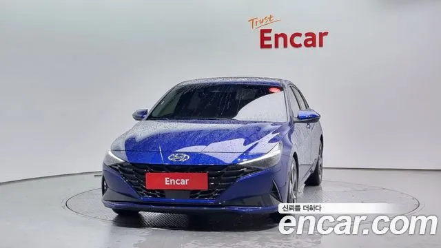 Hyundai Avante (CN7) 2020 Синий из Кореи, фото 4