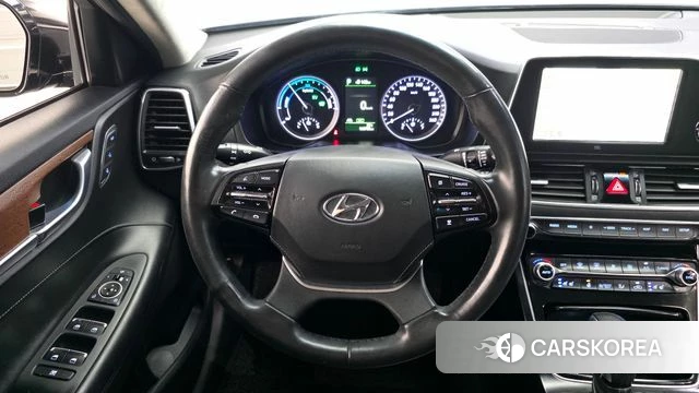 Hyundai Grandeur IG Hybrid 2019 Черный из Кореи, фото 4