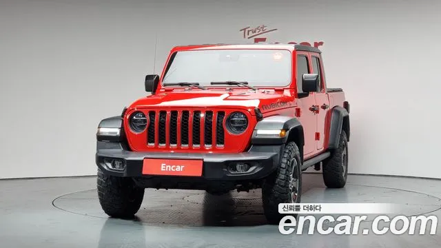 Jeep Gladiator (JT) 2021 Красный из Кореи, фото 4